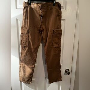 Goodfellow & Co Brown Cargo Pants Relaxed Fit